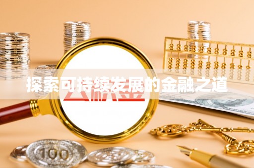 卢龙探索可持续发展的金融之道