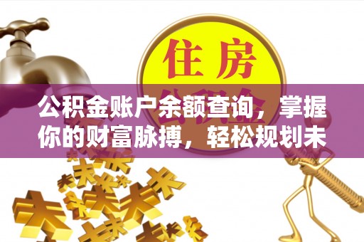 卢龙公积金账户余额查询，掌握你的财富脉搏，轻松规划未来