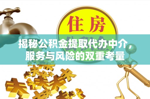 卢龙揭秘公积金提取代办中介，服务与风险的双重考量