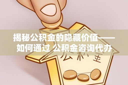 卢龙揭秘公积金的隐藏价值——如何通过 公积金咨询代办提取 优化财富管理