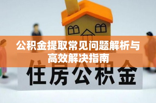 卢龙公积金提取常见问题解析与高效解决指南