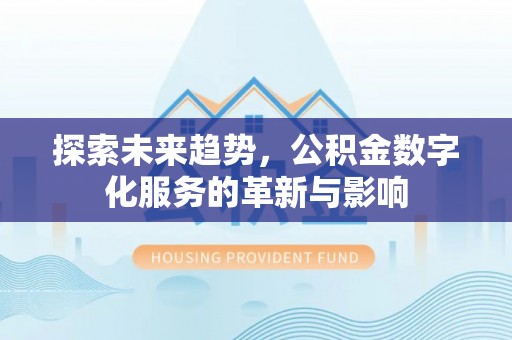 卢龙探索未来趋势，公积金数字化服务的革新与影响