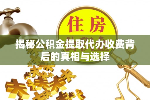 卢龙揭秘公积金提取代办收费背后的真相与选择