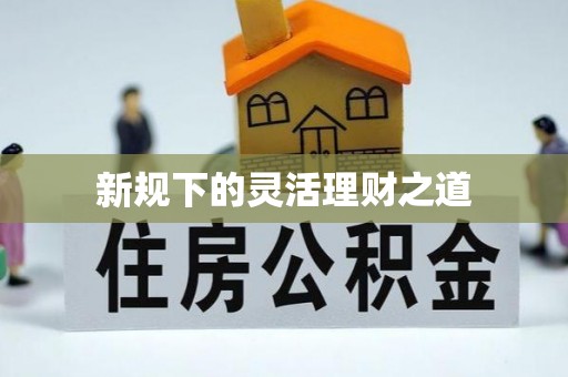 卢龙新规下的灵活理财之道