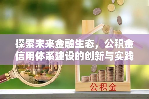 卢龙探索未来金融生态，公积金信用体系建设的创新与实践