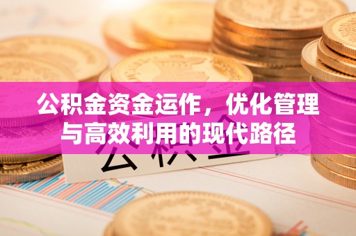 卢龙公积金资金运作，优化管理与高效利用的现代路径