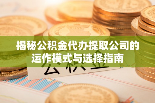 卢龙揭秘公积金代办提取公司的运作模式与选择指南