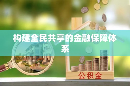 卢龙构建全民共享的金融保障体系