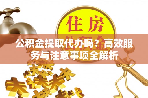 卢龙公积金提取代办吗？高效服务与注意事项全解析