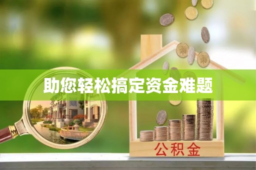 卢龙助您轻松搞定资金难题