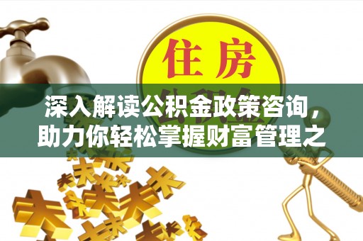 卢龙深入解读公积金政策咨询，助力你轻松掌握财富管理之道