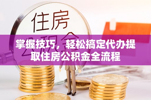 卢龙掌握技巧，轻松搞定代办提取住房公积金全流程