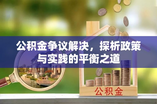 卢龙公积金争议解决，探析政策与实践的平衡之道