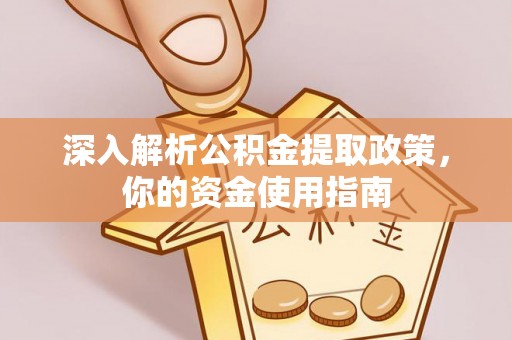卢龙深入解析公积金提取政策，你的资金使用指南
