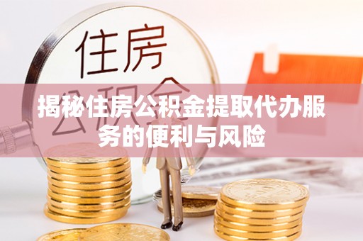 卢龙揭秘住房公积金提取代办服务的便利与风险