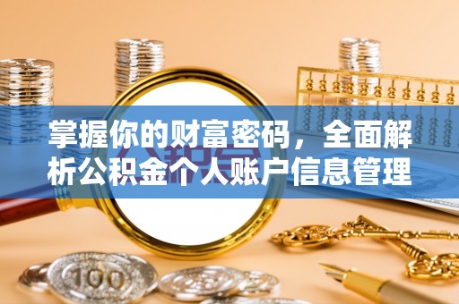 卢龙掌握你的财富密码，全面解析公积金个人账户信息管理