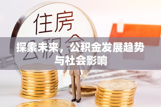 卢龙探索未来，公积金发展趋势与社会影响