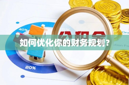 卢龙如何优化你的财务规划？