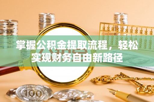 卢龙掌握公积金提取流程，轻松实现财务自由新路径