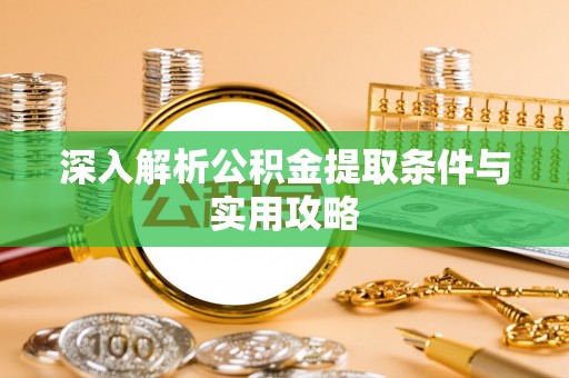 卢龙深入解析公积金提取条件与实用攻略
