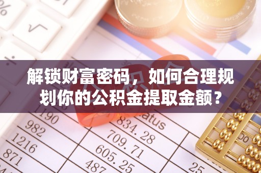 卢龙解锁财富密码，如何合理规划你的公积金提取金额？
