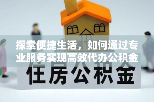 卢龙探索便捷生活，如何通过专业服务实现高效代办公积金提取