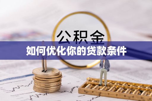 卢龙如何优化你的贷款条件