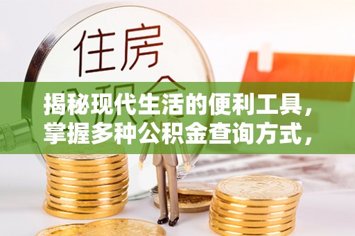 卢龙揭秘现代生活的便利工具，掌握多种公积金查询方式，让财富管理更轻松