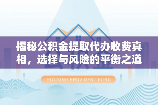 卢龙揭秘公积金提取代办收费真相，选择与风险的平衡之道