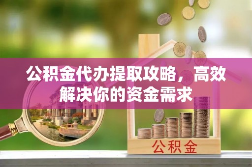 卢龙公积金代办提取攻略，高效解决你的资金需求
