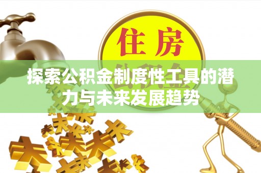 卢龙探索公积金制度性工具的潜力与未来发展趋势