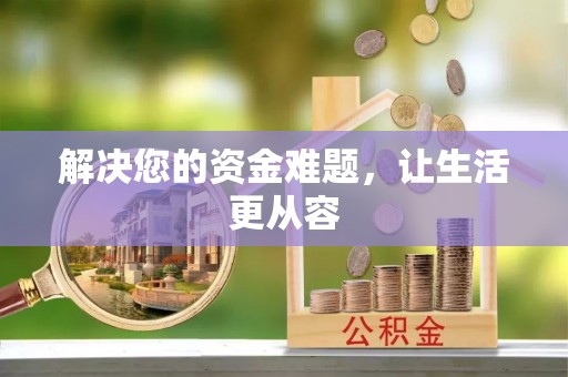 卢龙解决您的资金难题，让生活更从容