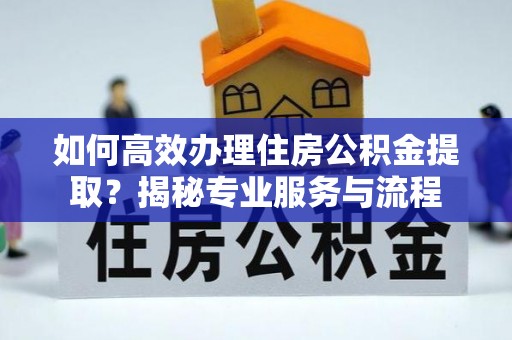 卢龙如何高效办理住房公积金提取？揭秘专业服务与流程