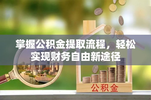 卢龙掌握公积金提取流程，轻松实现财务自由新途径