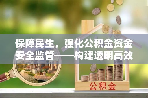 卢龙保障民生，强化公积金资金安全监管——构建透明高效的管理体系