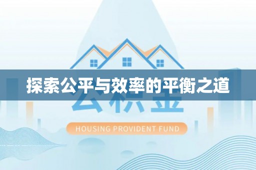 卢龙探索公平与效率的平衡之道