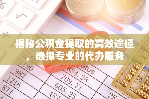 卢龙揭秘公积金提取的高效途径，选择专业的代办服务