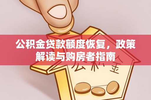 卢龙公积金贷款额度恢复，政策解读与购房者指南