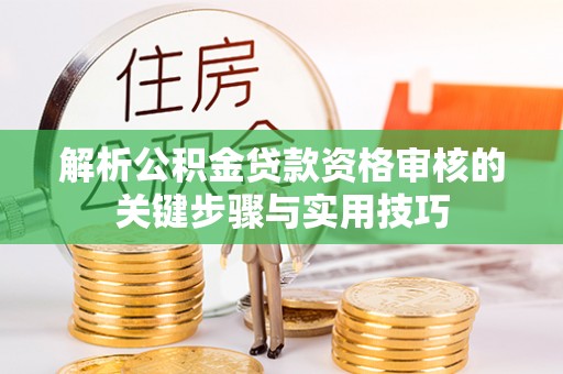 卢龙解析公积金贷款资格审核的关键步骤与实用技巧