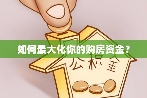 卢龙如何最大化你的购房资金？
