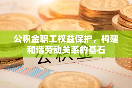 卢龙公积金职工权益保护，构建和谐劳动关系的基石