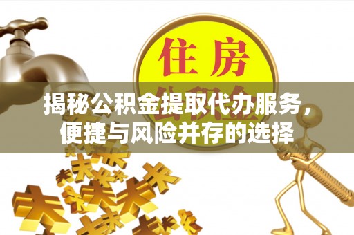 卢龙揭秘公积金提取代办服务，便捷与风险并存的选择