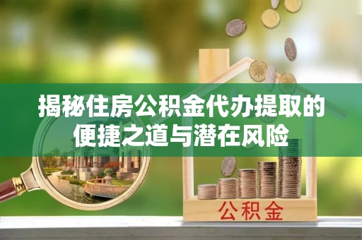 卢龙揭秘住房公积金代办提取的便捷之道与潜在风险
