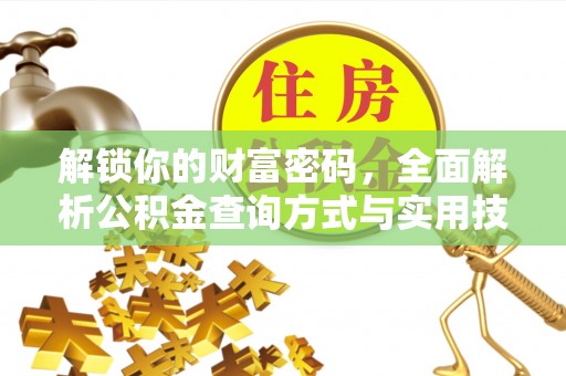 卢龙解锁你的财富密码，全面解析公积金查询方式与实用技巧