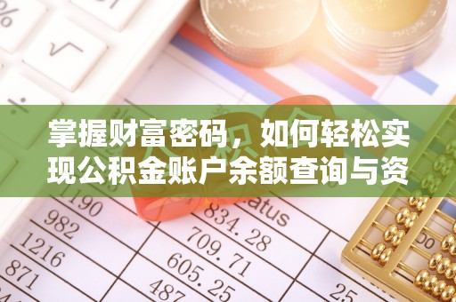 卢龙掌握财富密码，如何轻松实现公积金账户余额查询与资金管理