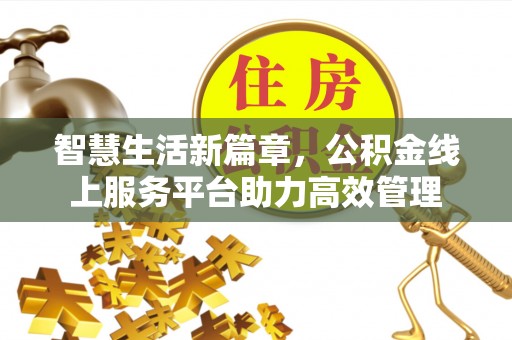 卢龙智慧生活新篇章，公积金线上服务平台助力高效管理