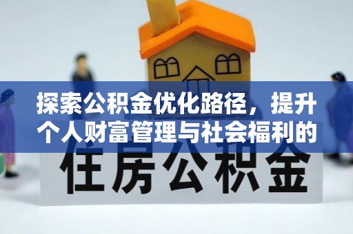 卢龙探索公积金优化路径，提升个人财富管理与社会福利的新方向
