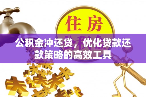 卢龙公积金冲还贷，优化贷款还款策略的高效工具