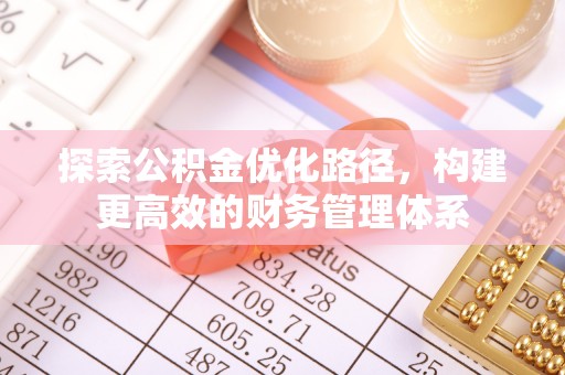 卢龙探索公积金优化路径，构建更高效的财务管理体系