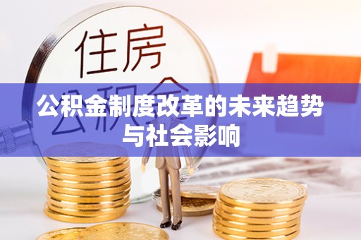 卢龙公积金制度改革的未来趋势与社会影响